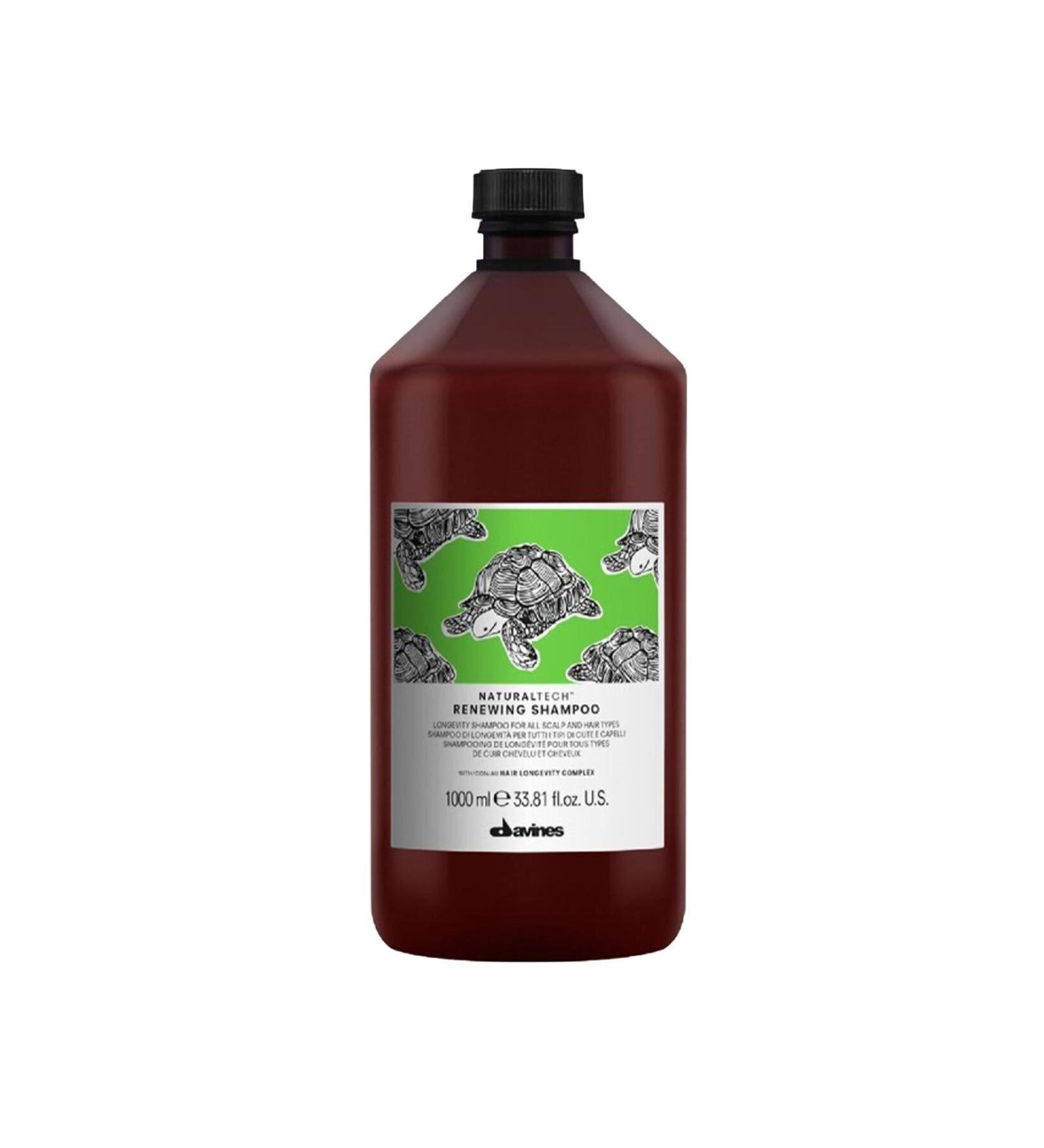 Davines d key natural hair - Naturaltech Renewing Shampoo for All Hair Types 1000ml
