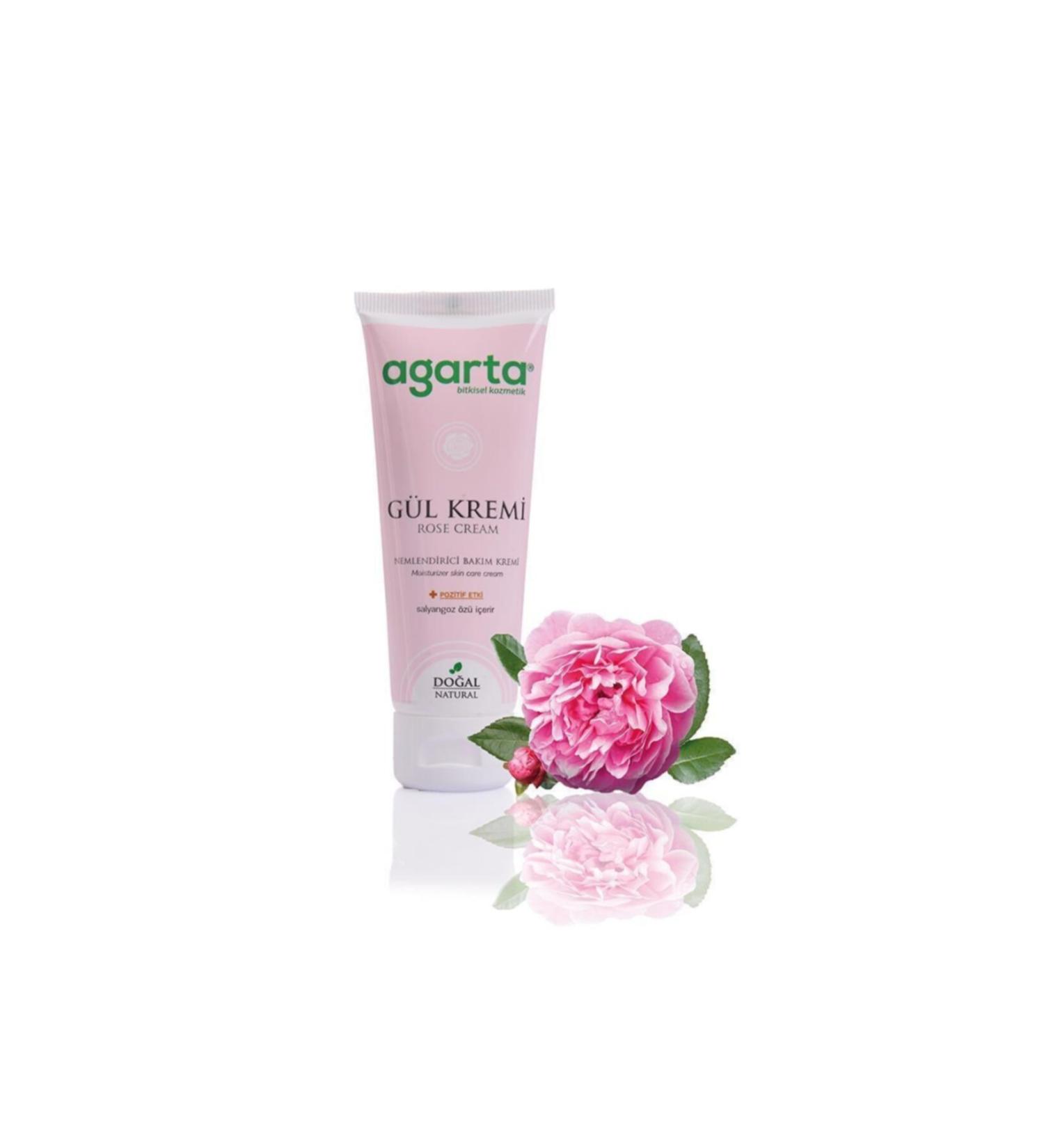 Agartha Natural Rose Cream 75 ml