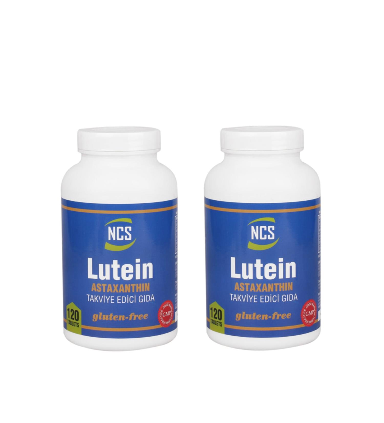 Ncs Lutein 15 Mg Astaxanthin 2 Boxes Total 240 Tablets