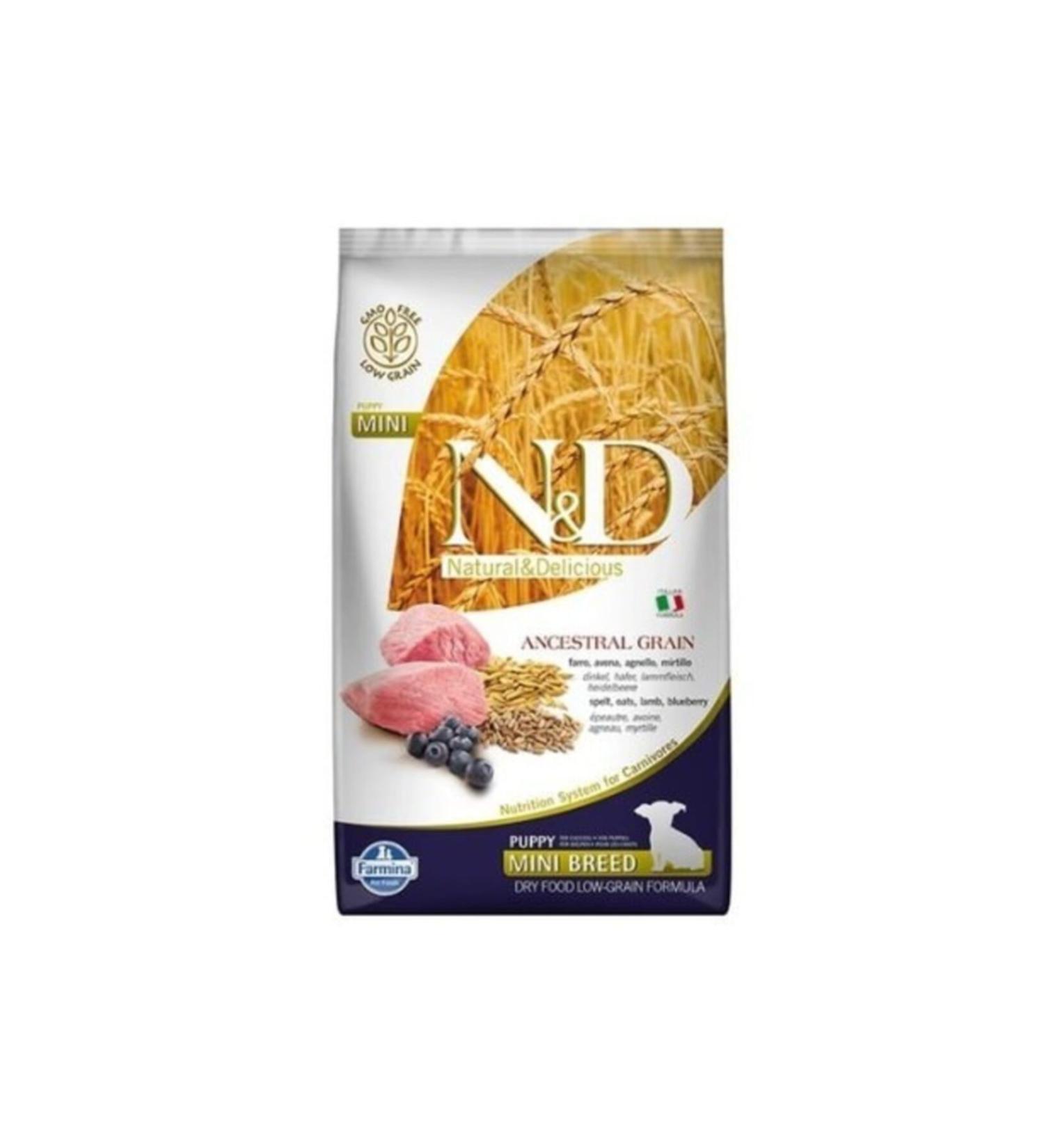 Farmina N&d 2.5 Kg Ancestral Grain Lamb&Blueberry Medium Large Breed Puppy