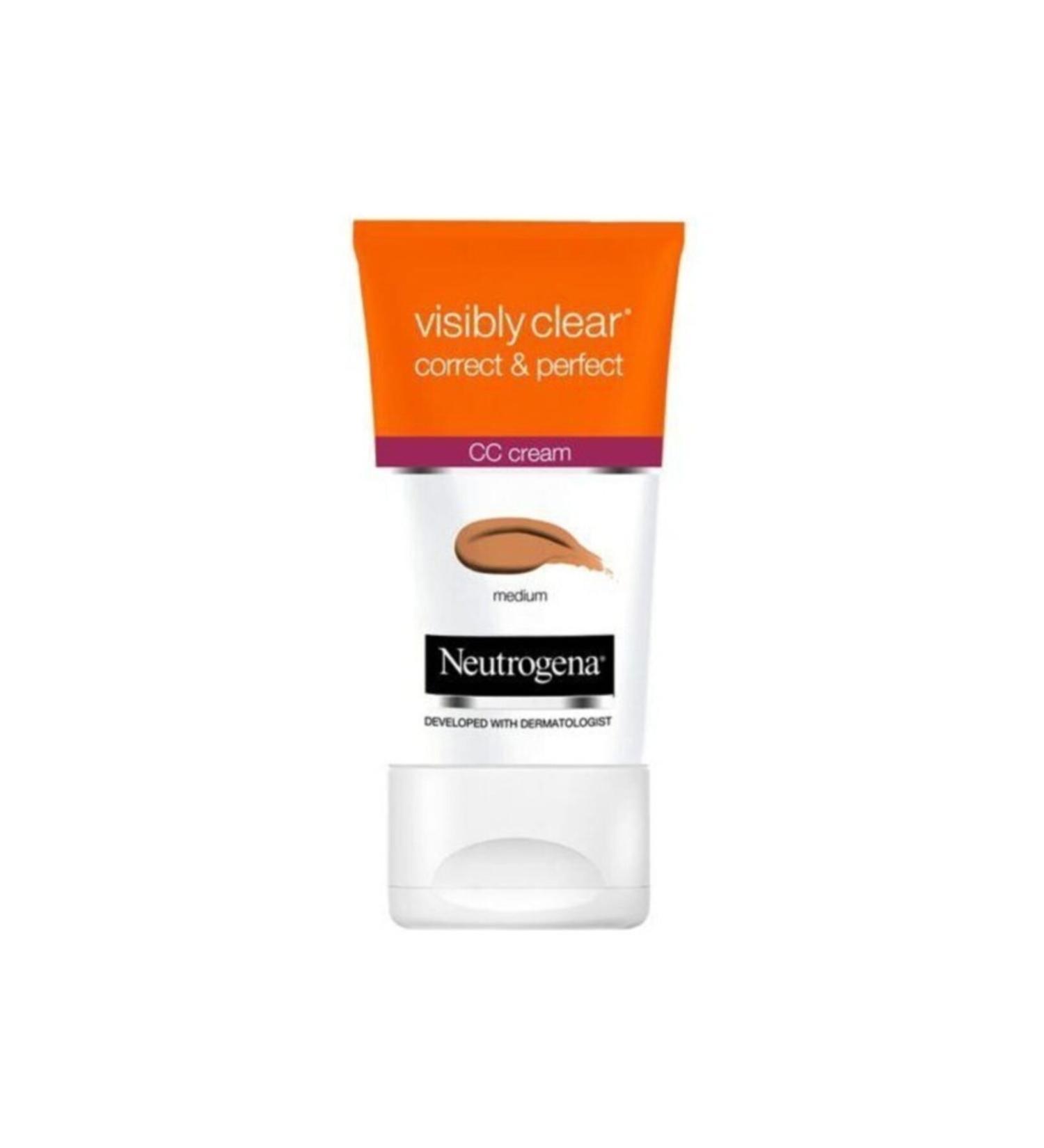 Neutrogena Visibly Clear Correct & Perfect CC Cream Medium Tone 5