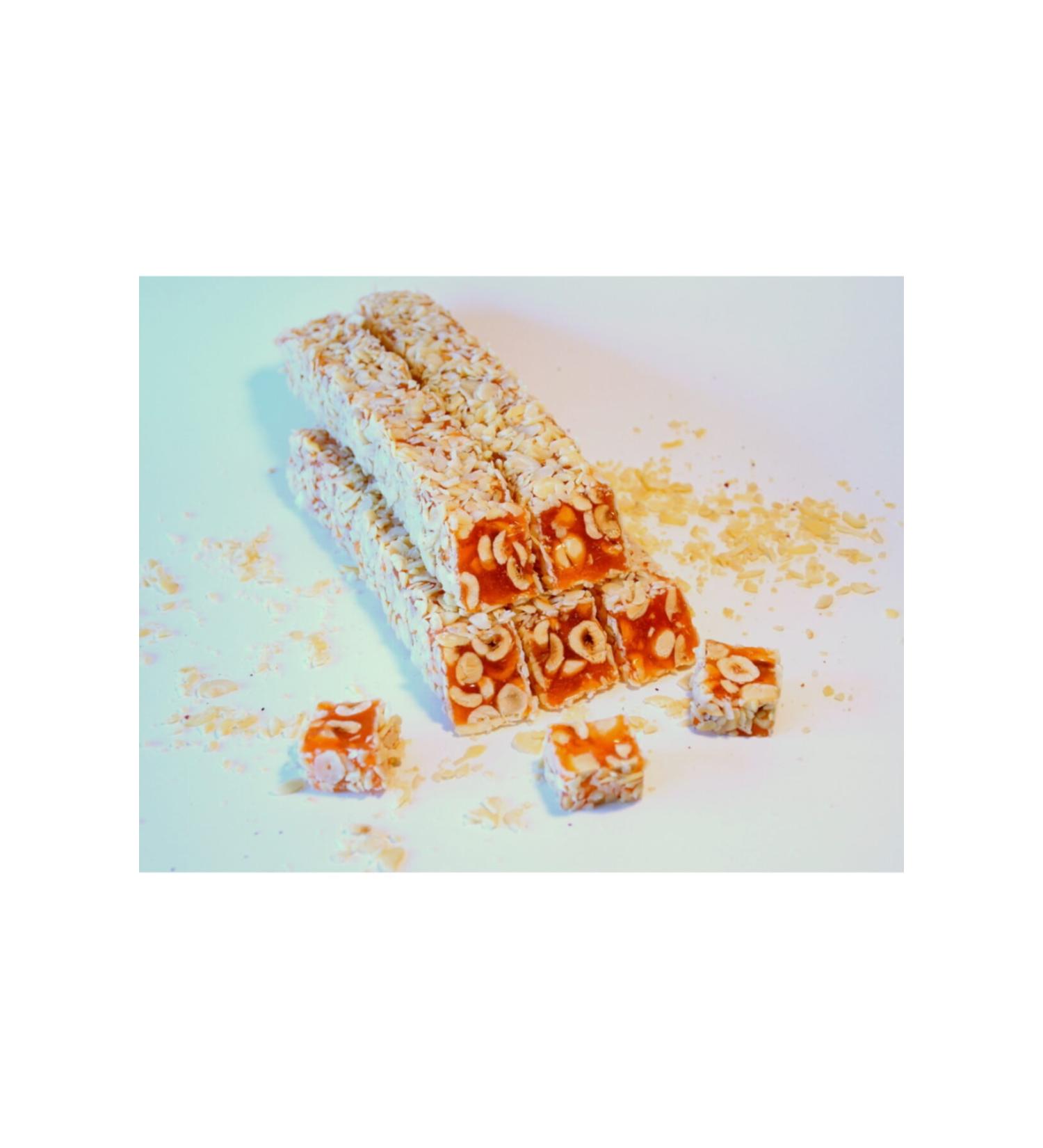 ekerci Caferzade Fillet Hazelnut Coated Orange Hazelnut Wick Turkish Delight 1 kg