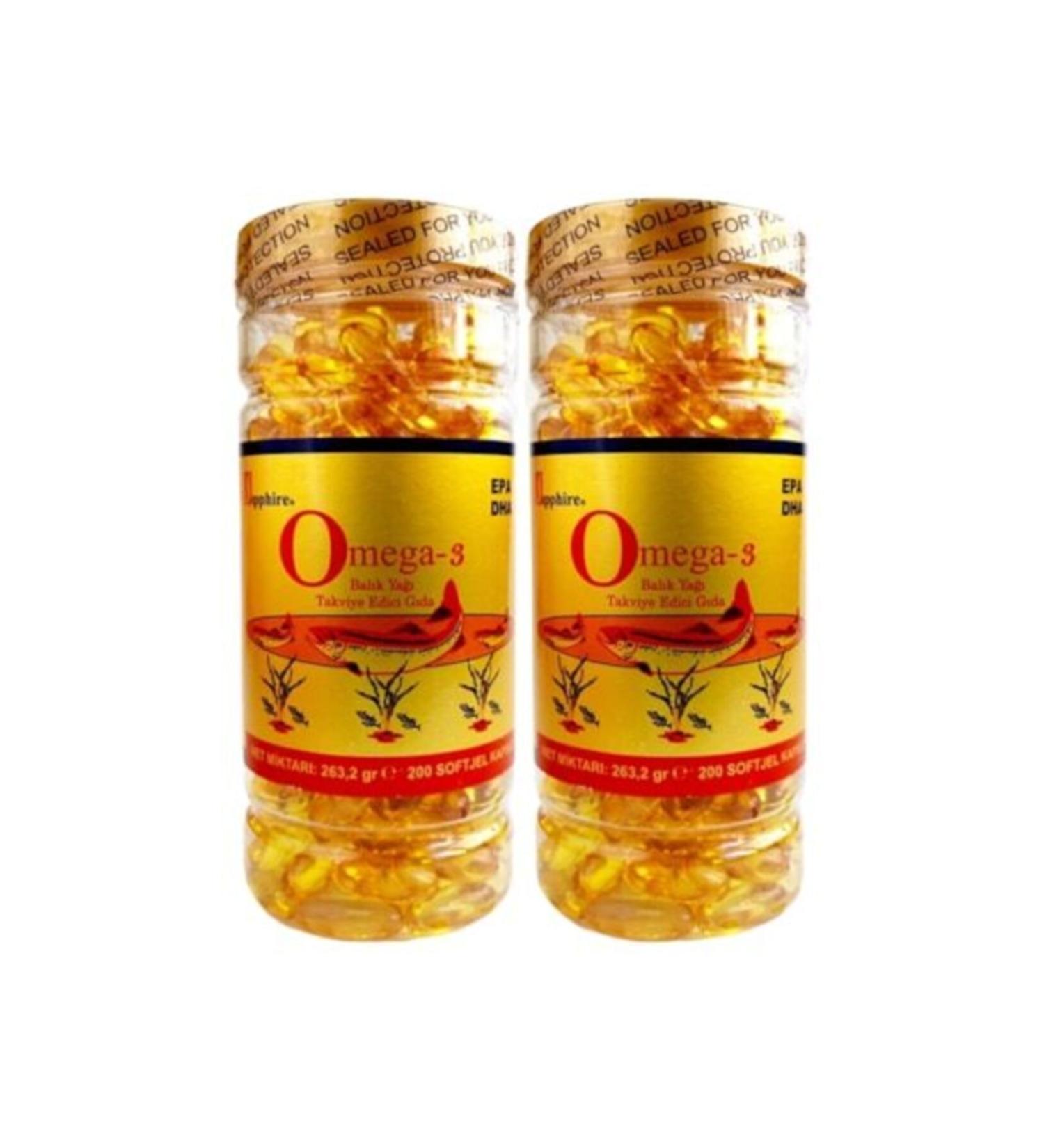 Omega 3 Fish Oil 2 Boxes 400 Soft