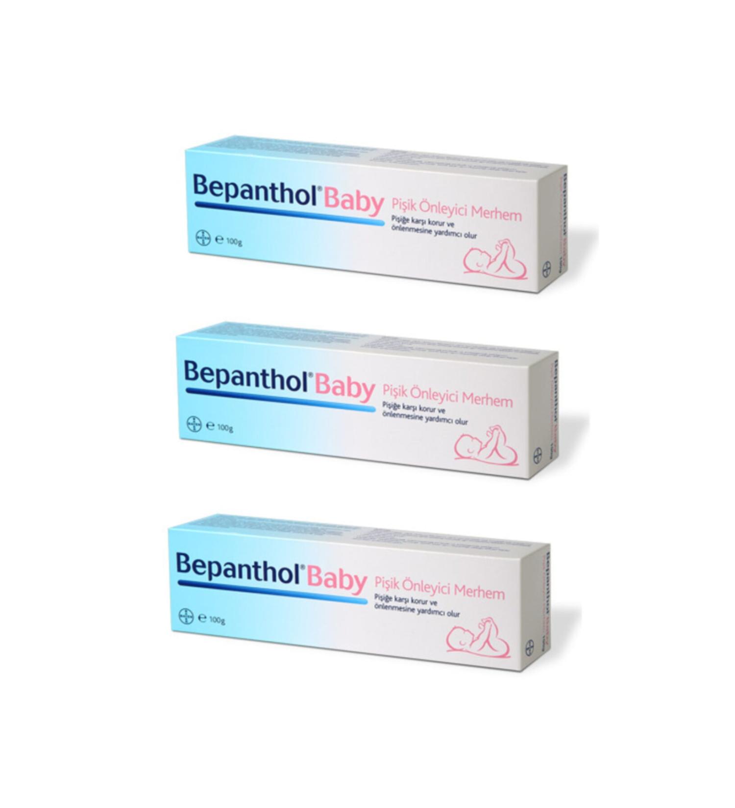 Bepanthol Diaper Rash Ointment 100 gr X3 Pieces