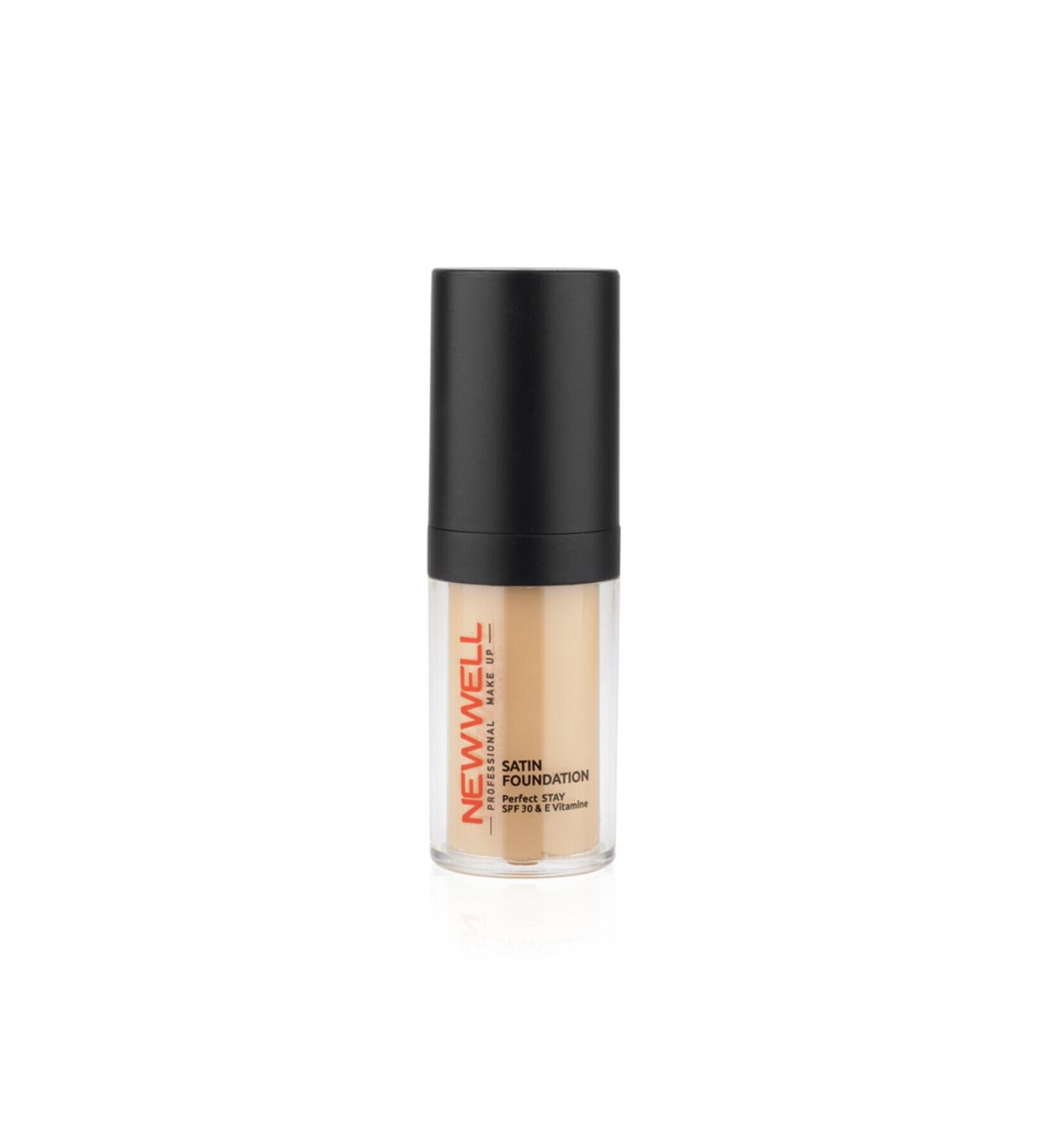 New Well Foundation - Satin Foundation No:02 40 ml 8680923321073