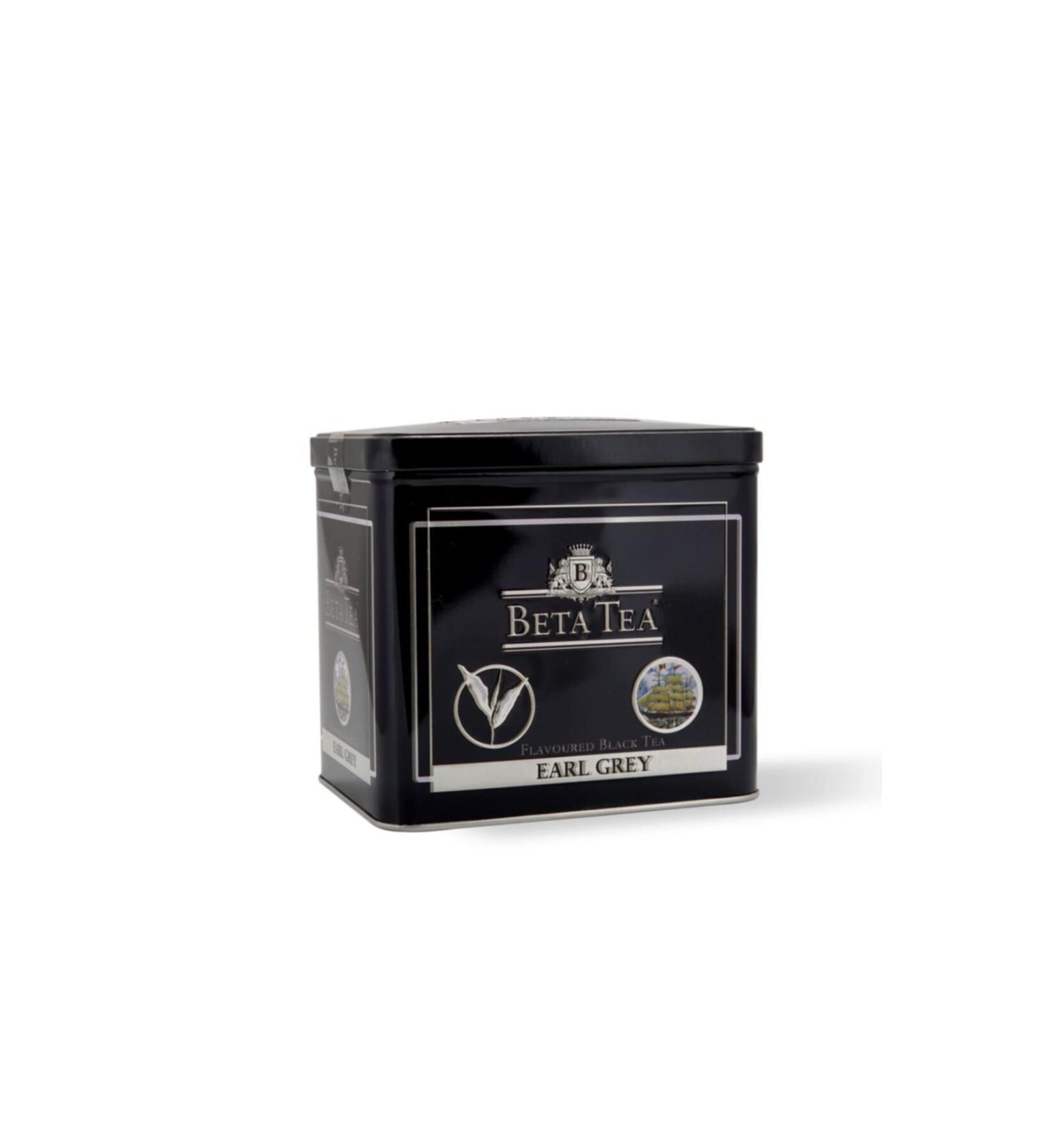 Beta Tea Beta Earl Grey Metal Packaging 500 gr Bergamot Bud Tea - Buy Online on GoSupps.com