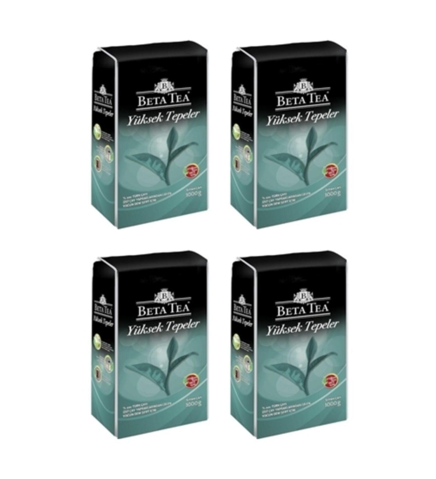 Beta Tea High Hills Loose Tea 1 kg x 4 Pieces