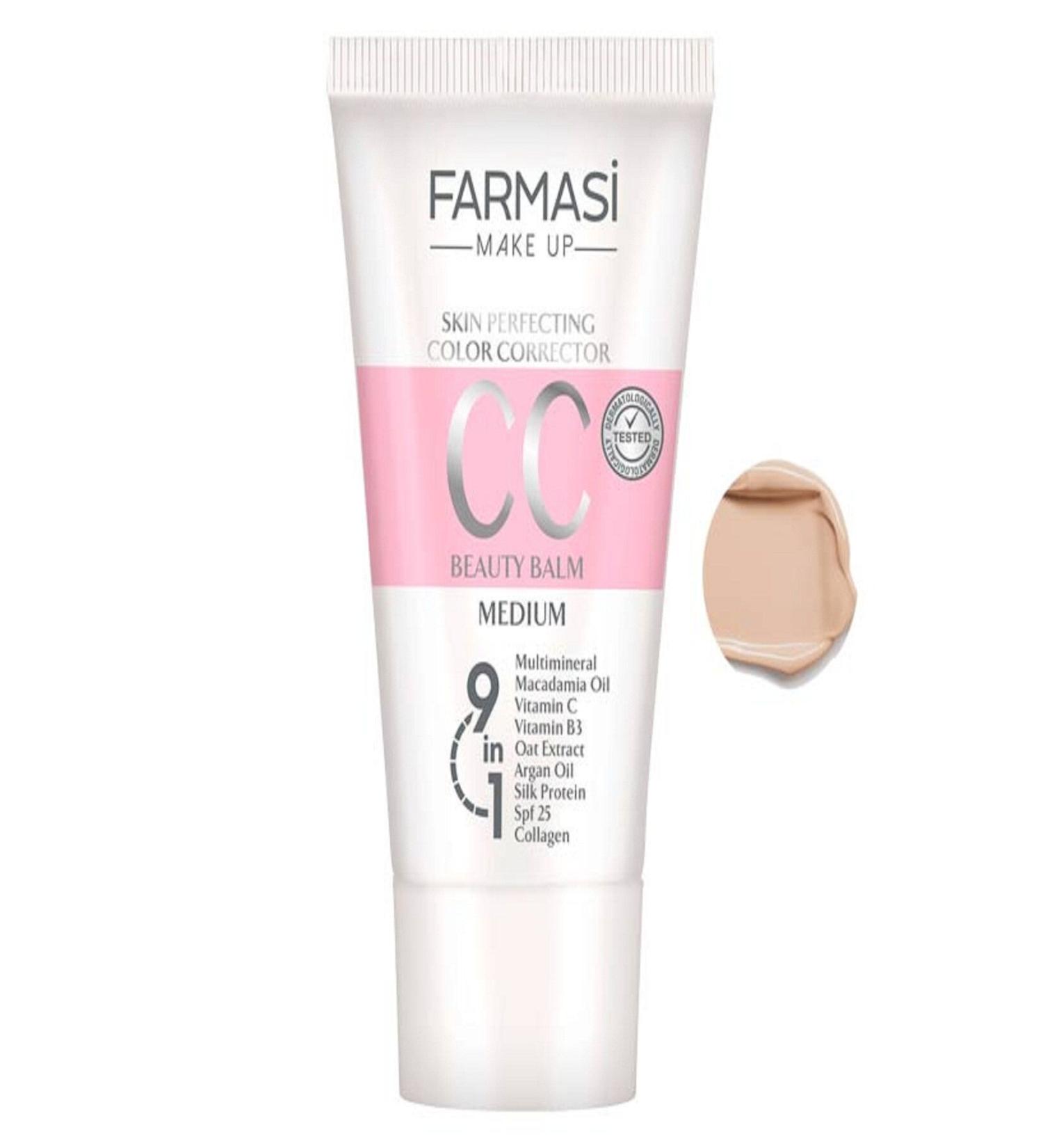 Farmasi CC Cream Medium Color 50 Ml