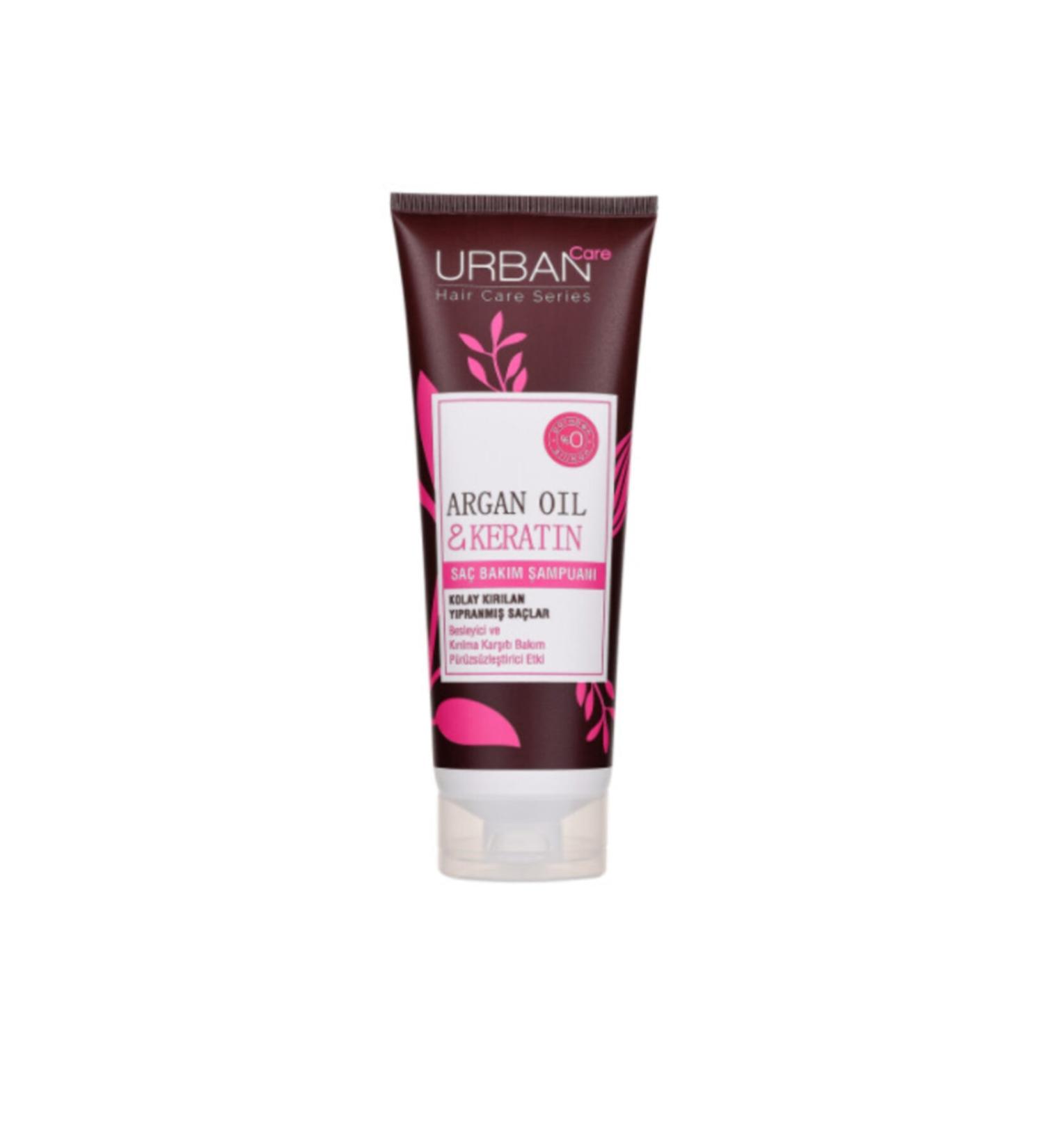 Urban Care Argan Oil & Keratin Shampoo 250 ml