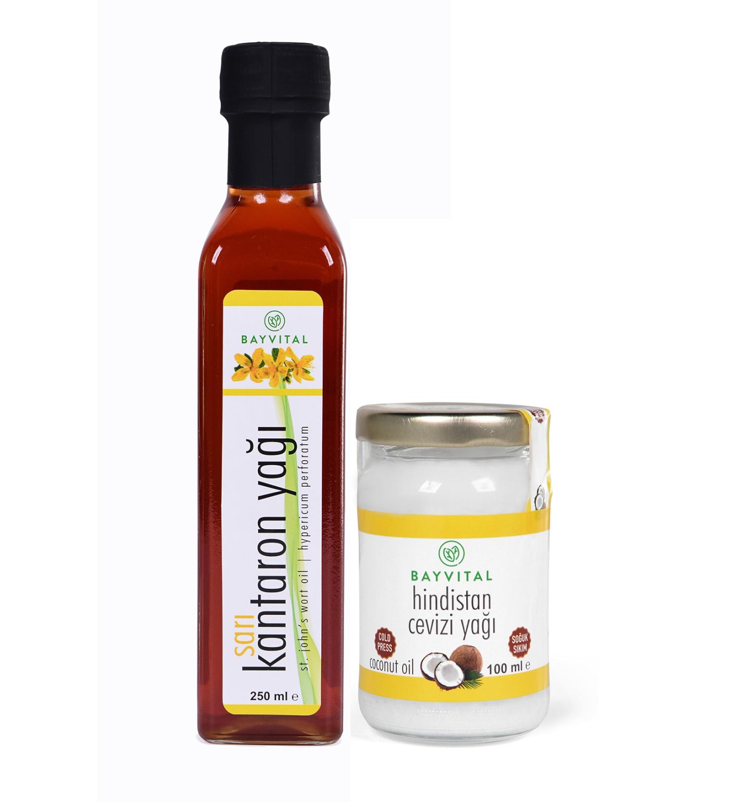 BAYV TAL St. John's Wort Oil 250 ml Coconut Oil 100 ml