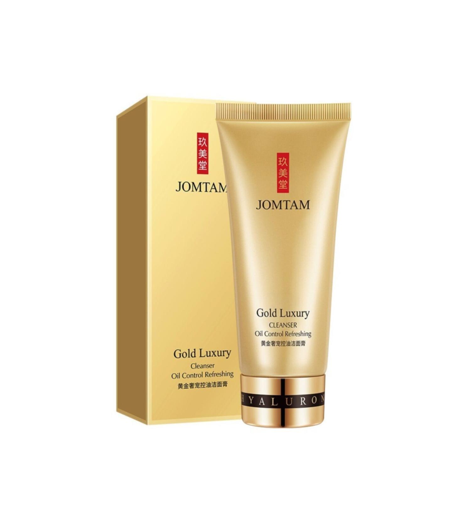 Jomtam Gold Luxury 24k Gold Oil Control Refreshing Facial Cleanser 100 gr.