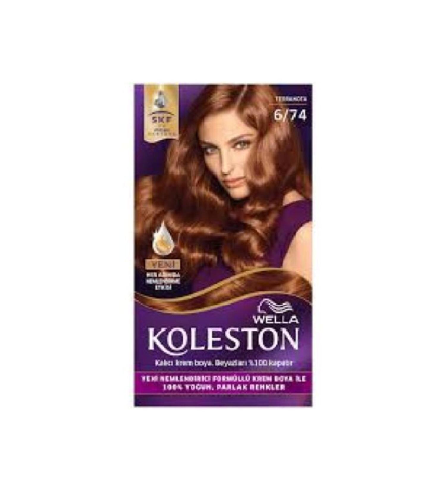 Wella Koleston 6/74 Kit Paint Terracotta