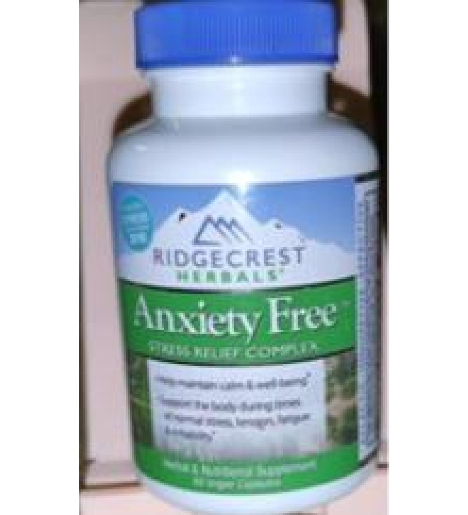 Anxiety Free Stress Relief Complex 60 Vegan Caps