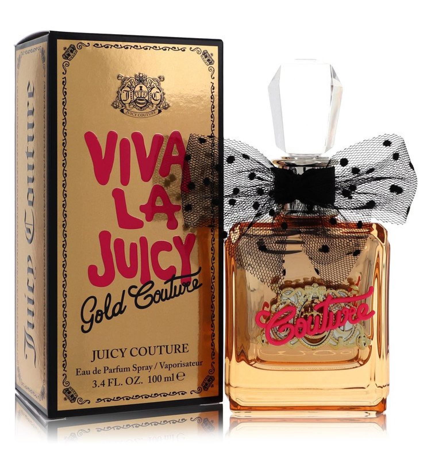 Viva La Juicy Gold Couture by Juicy Couture Eau De Parfum Spray 3.4 oz for Women