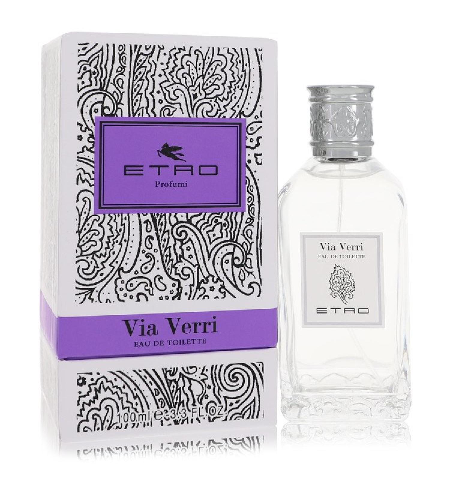 Via Verri by Etro Eau De Toilette Spray (Unisex) 3.4 oz for Women