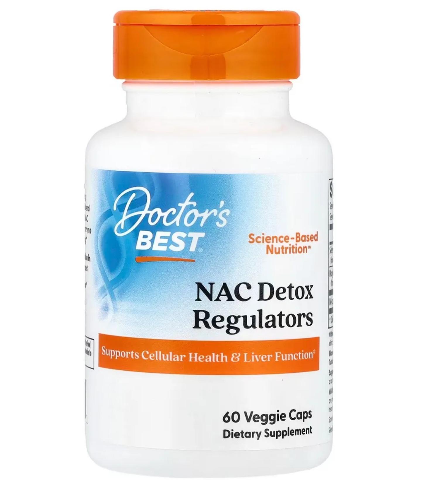 Doctor's Best NAC Detox Egulators - Buy Online on GoSupps.com