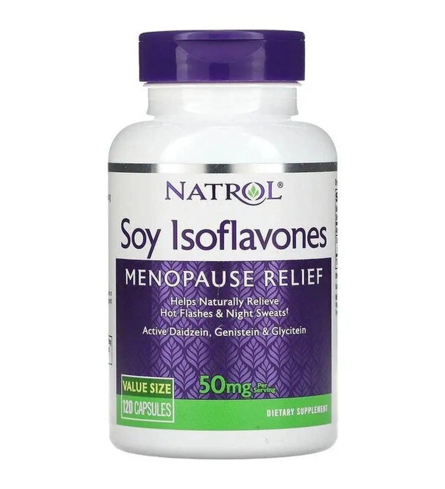 NATROL Isoflavones soy of phytoestrogens for women 120 cap
