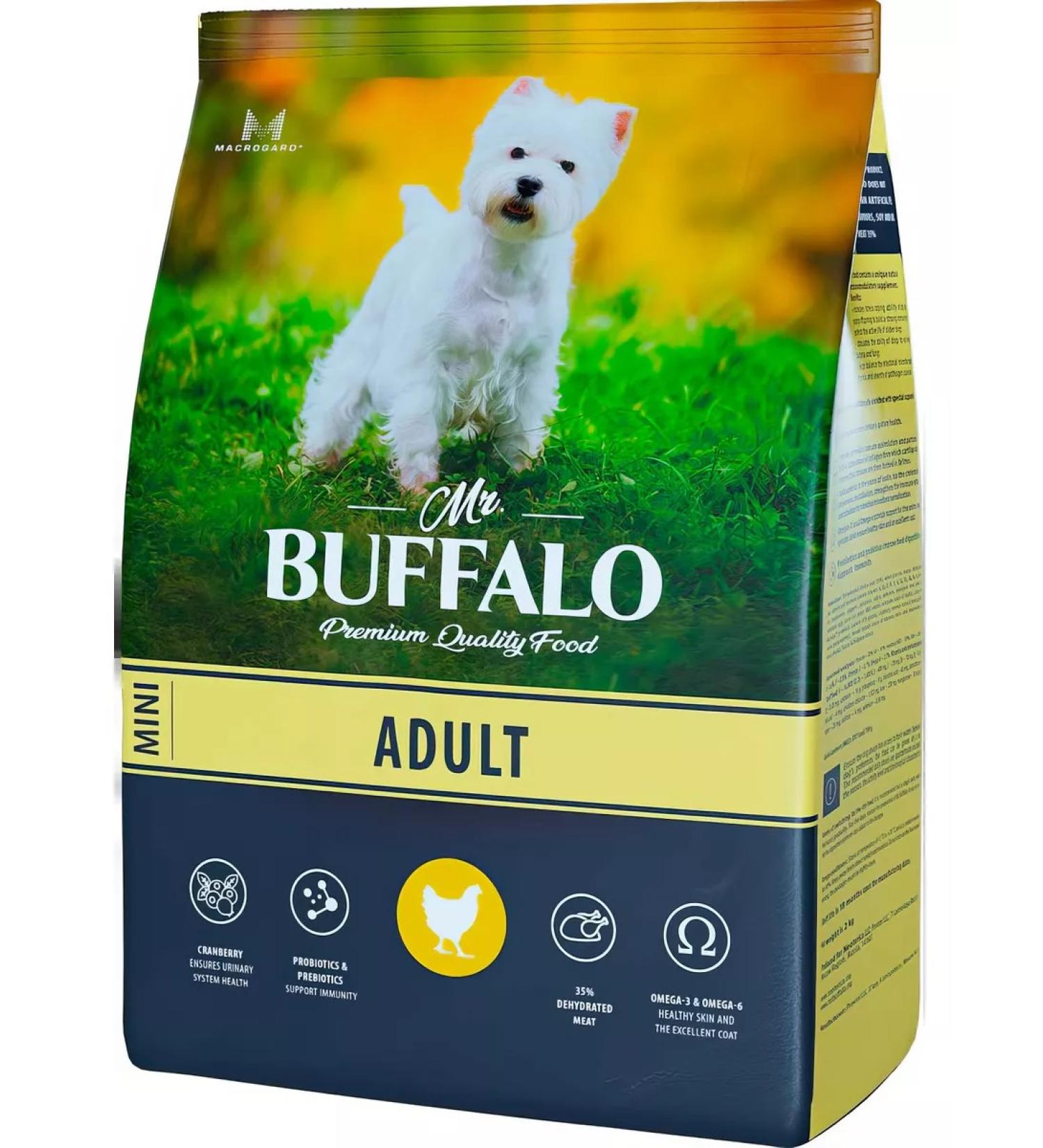 Mr BUFFALO Dog feed 800 g - Buy Online on GoSupps.com