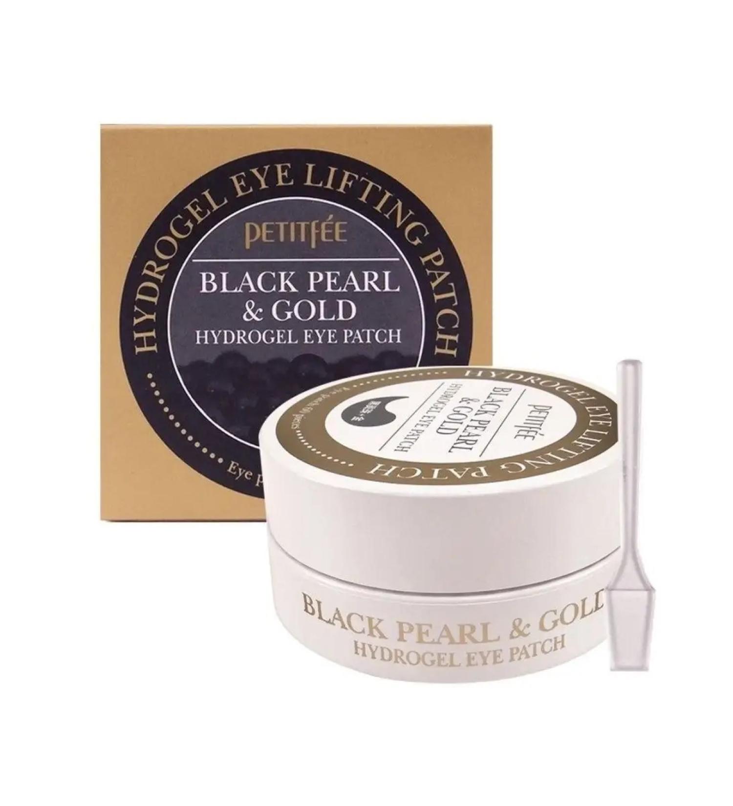 Petitfee Korea's eye patches hydrogel Black Pearl Eye Patch - Buy Online on GoSupps.com