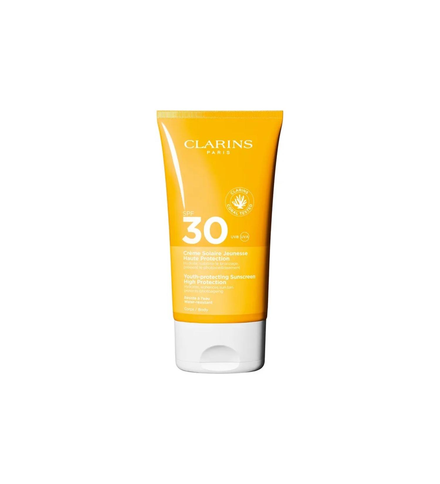 Clarins SUNRACTIC COMBER OF BODY SPF 30 Creme Solaire Corps - Buy Online on GoSupps.com