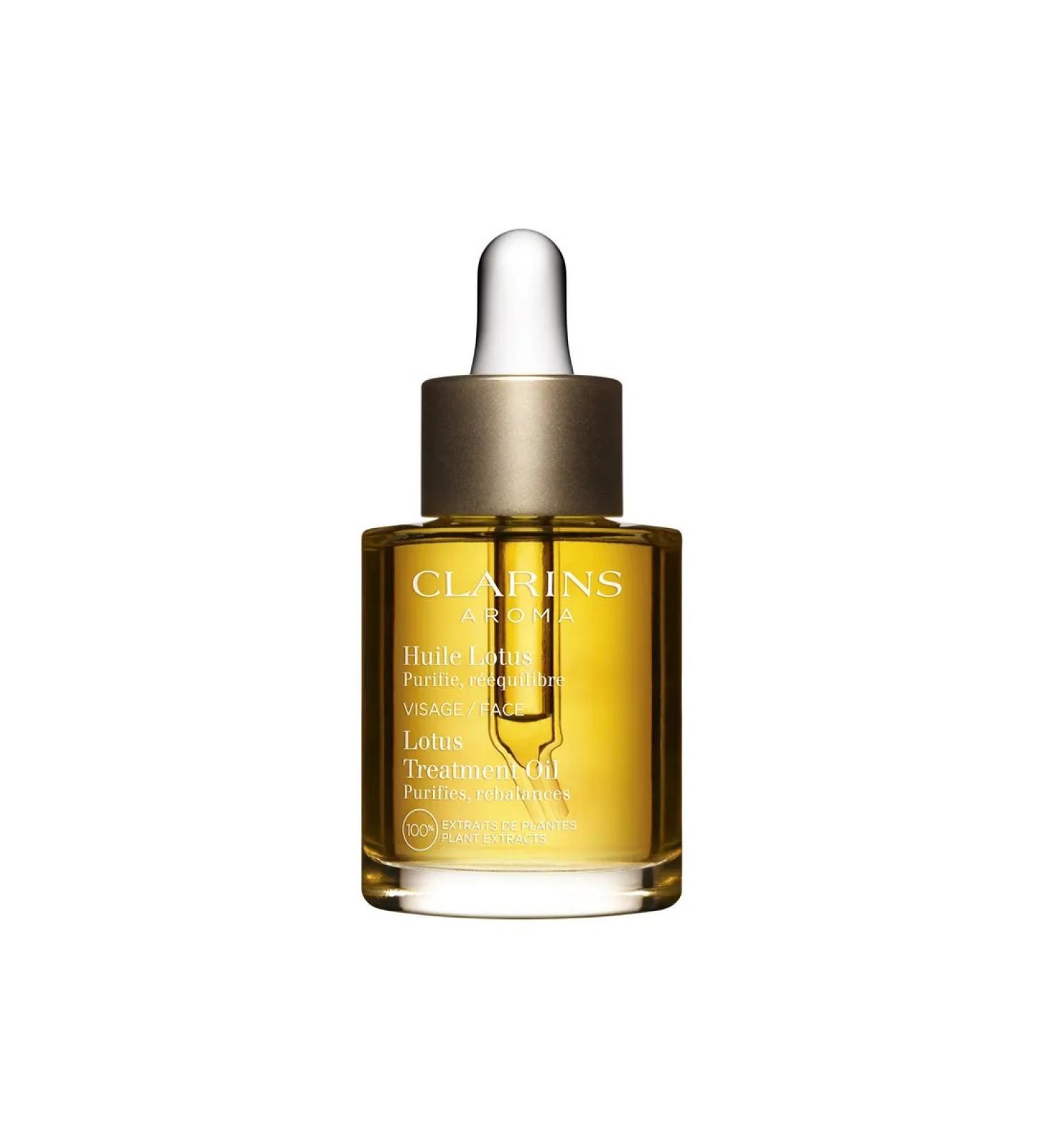 Clarins Face oil for combined or oily skin Lotus - Buy Online on GoSupps.com