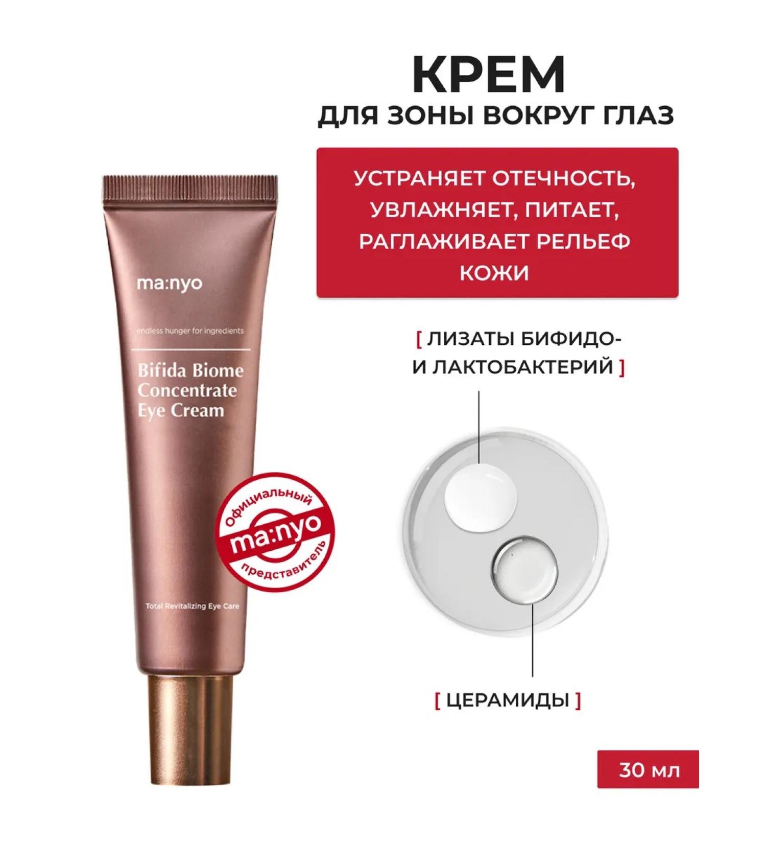 manyo Cream for the zone around the eyes of Bifida Biome Eye Cream - Buy Online on GoSupps.com