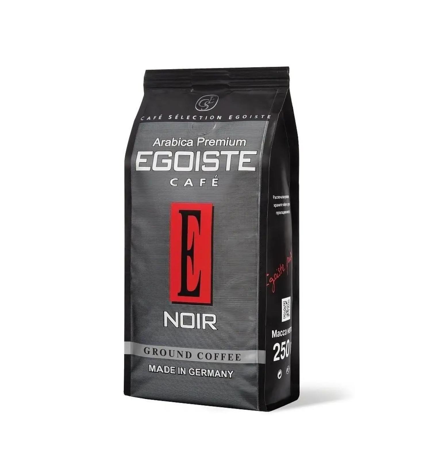 EGOISTE Coffee ground egoist Noir 250g