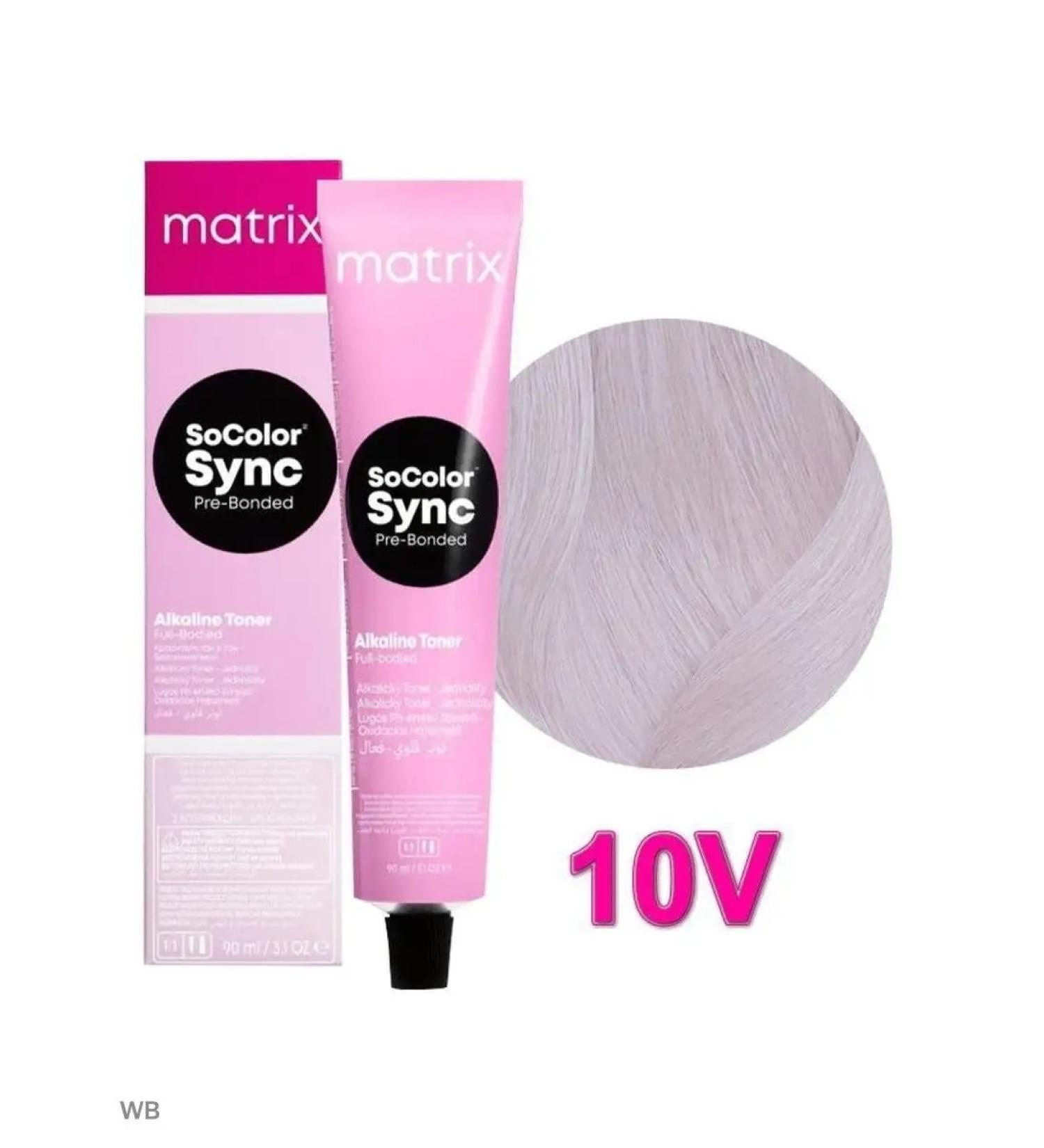 MATRIX SOCOLOR SYNC hair dye 10V 90 ml - Buy Online on GoSupps.com