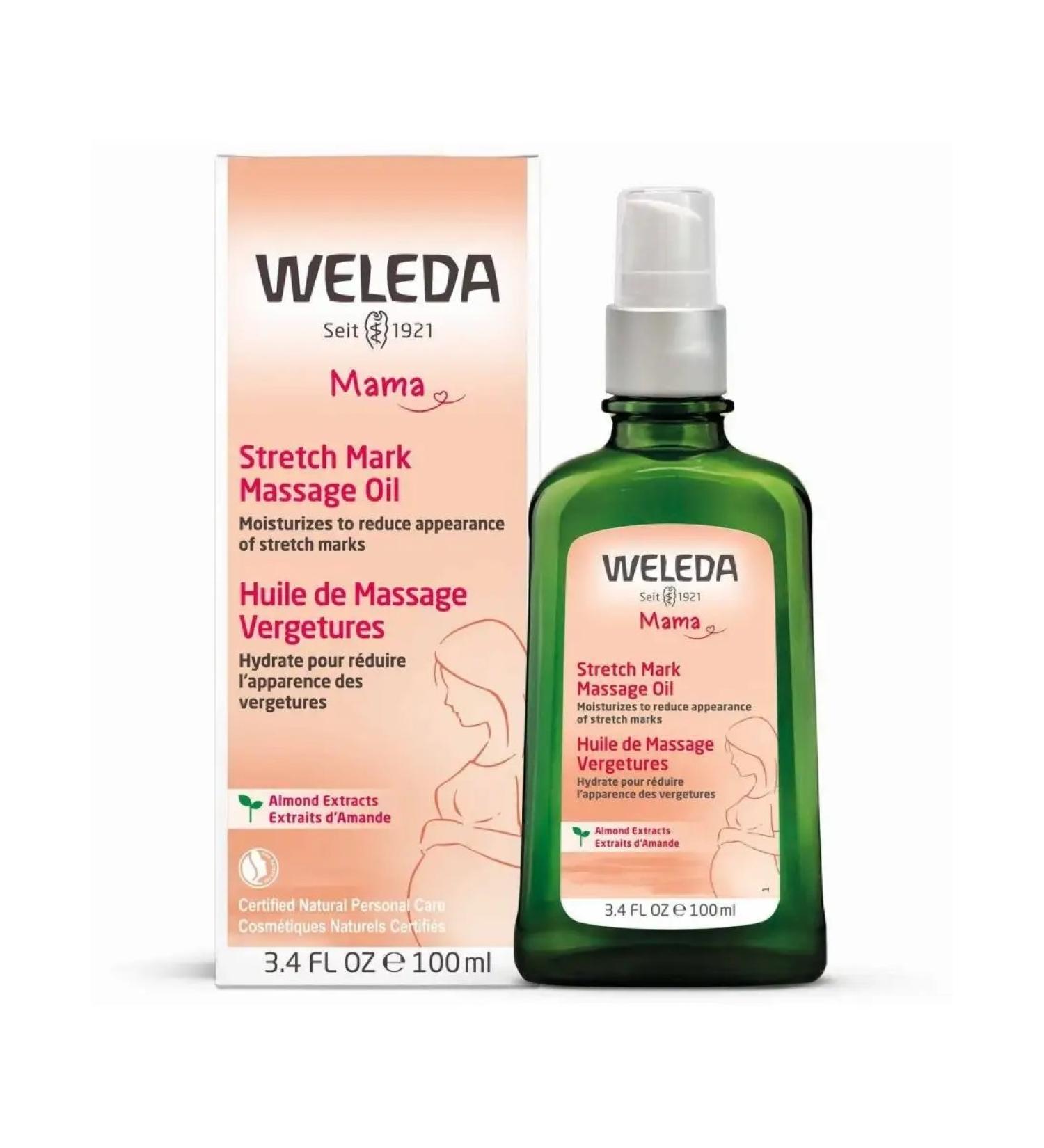 WELEDA Veled body oil from stretch marks for pregnant women mama