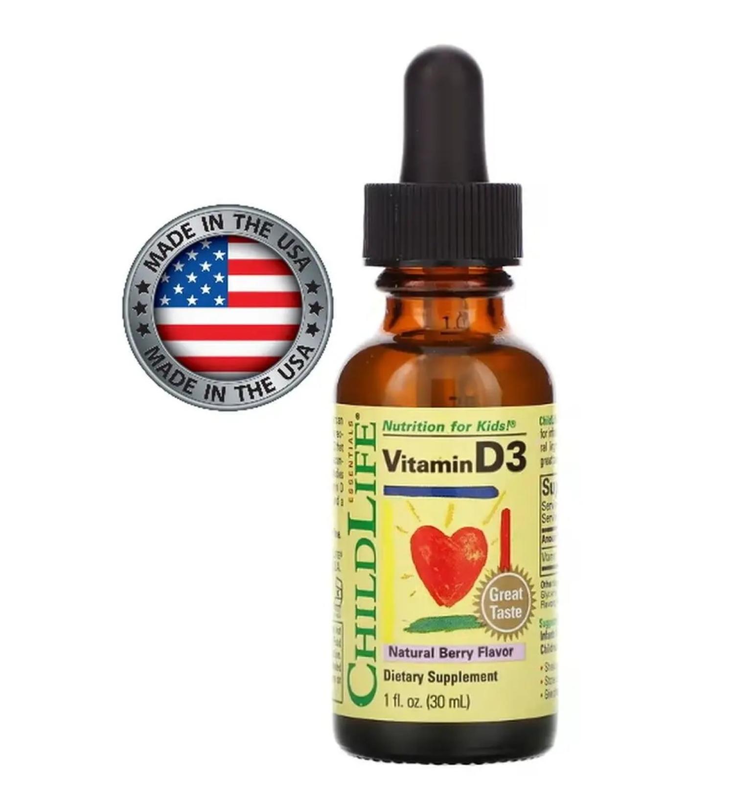 ChildLife Children's vitamin D3 30 ml