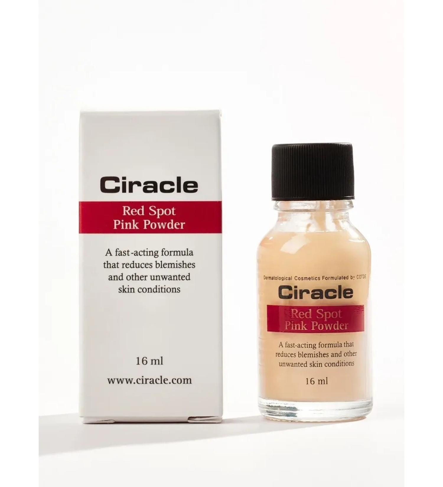 Ciracle Acne from acne on the face of Red Spot Pink Powder 16 ml - Buy Online on GoSupps.com