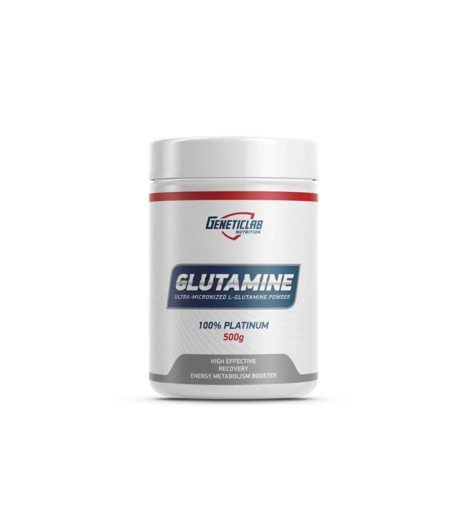 Geneticlab Nutrition L-Glutamine 500 g neutral