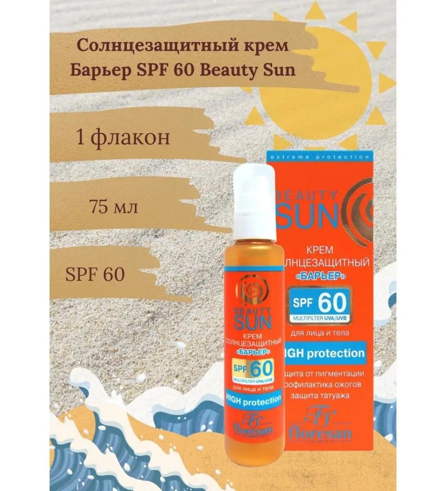 Floresan Sunscreen Barrier SPF 60 75ml - Buy Online on GoSupps.com