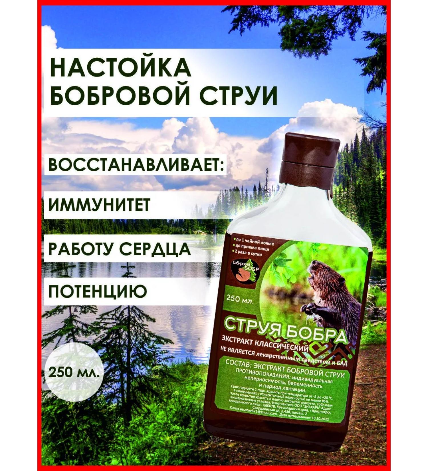 Siberian beaver Beaver stream 250 ml - Buy Online on GoSupps.com