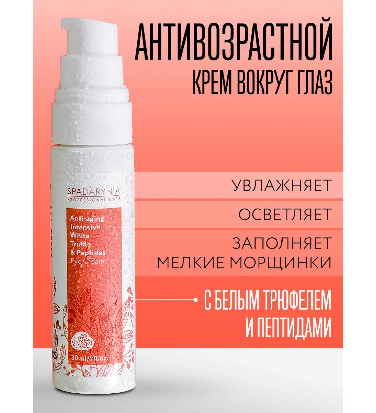 Spadarynia Anti -aging eye cream with white truffle and peptides - Buy Online on GoSupps.com