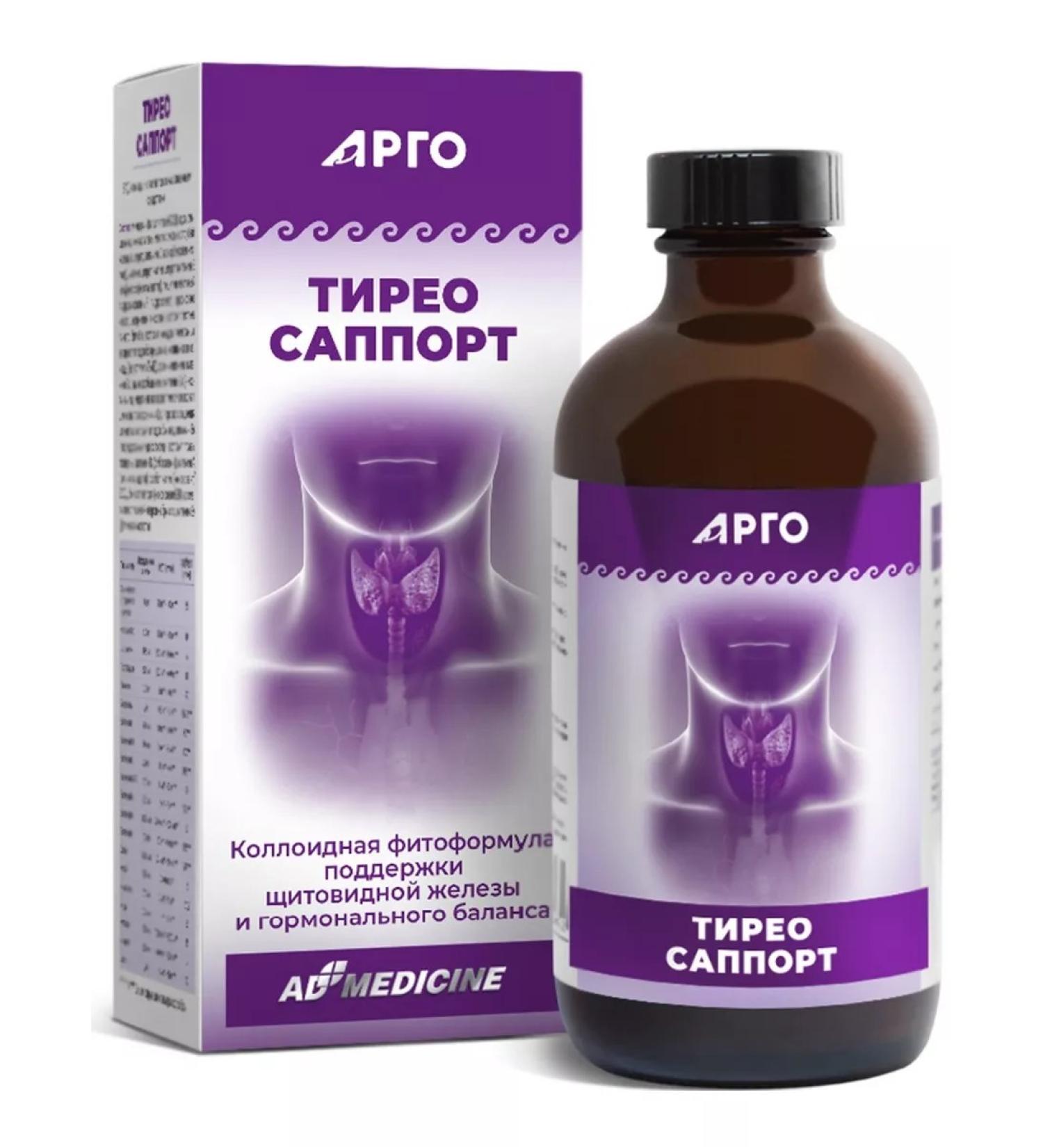 ED Medicine Tireo Sapport Colloid 235 ml (Argo) - Buy Online on GoSupps.com