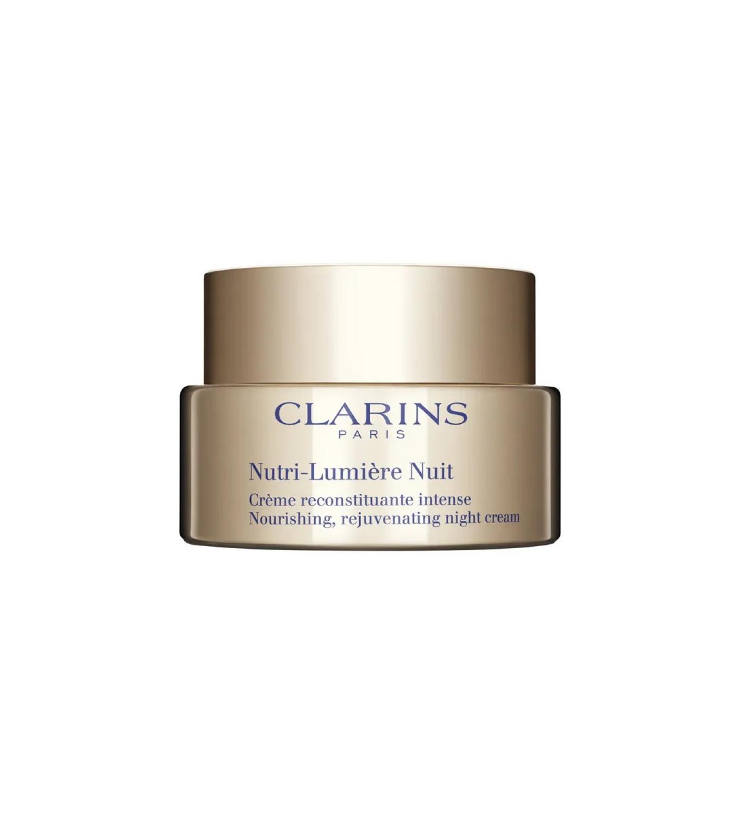 Clarins Nutri-Lumiere 60+ anti-aging night cream - Buy Online on GoSupps.com