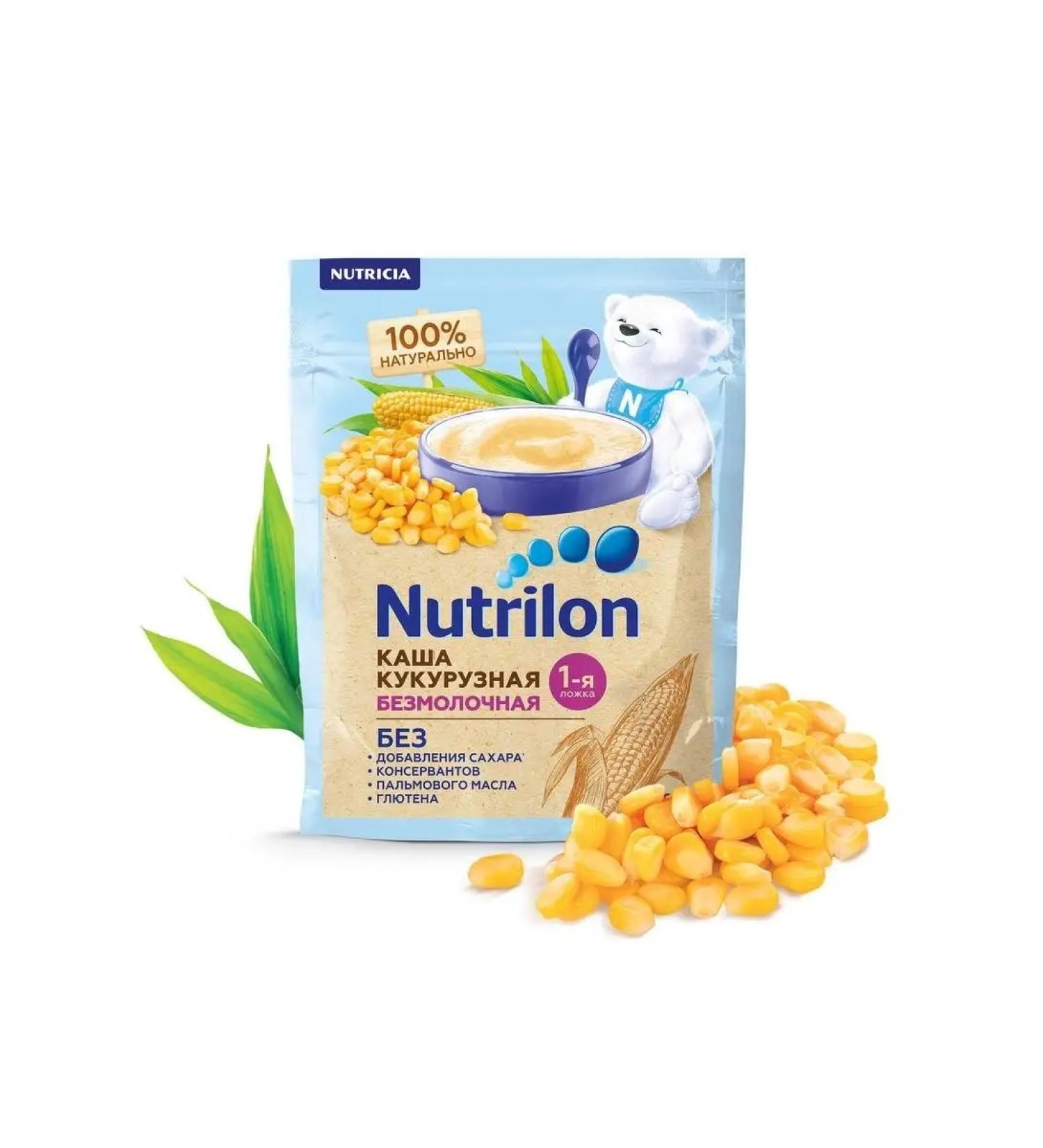 Nutrilon Silent corn porridge for children from 5 months. 180g - Buy Online on GoSupps.com