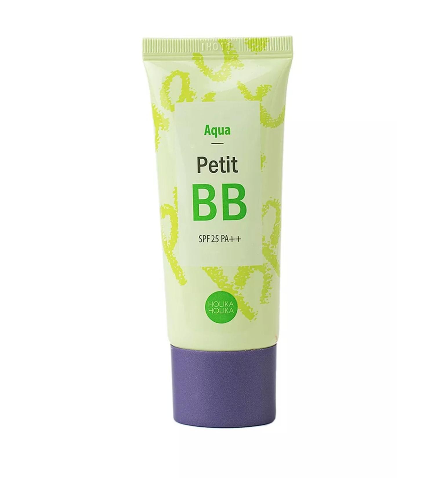 Holika Holika BB face cream Petit BB Aqua SPF25 PA ++ 30 ml - Buy Online on GoSupps.com