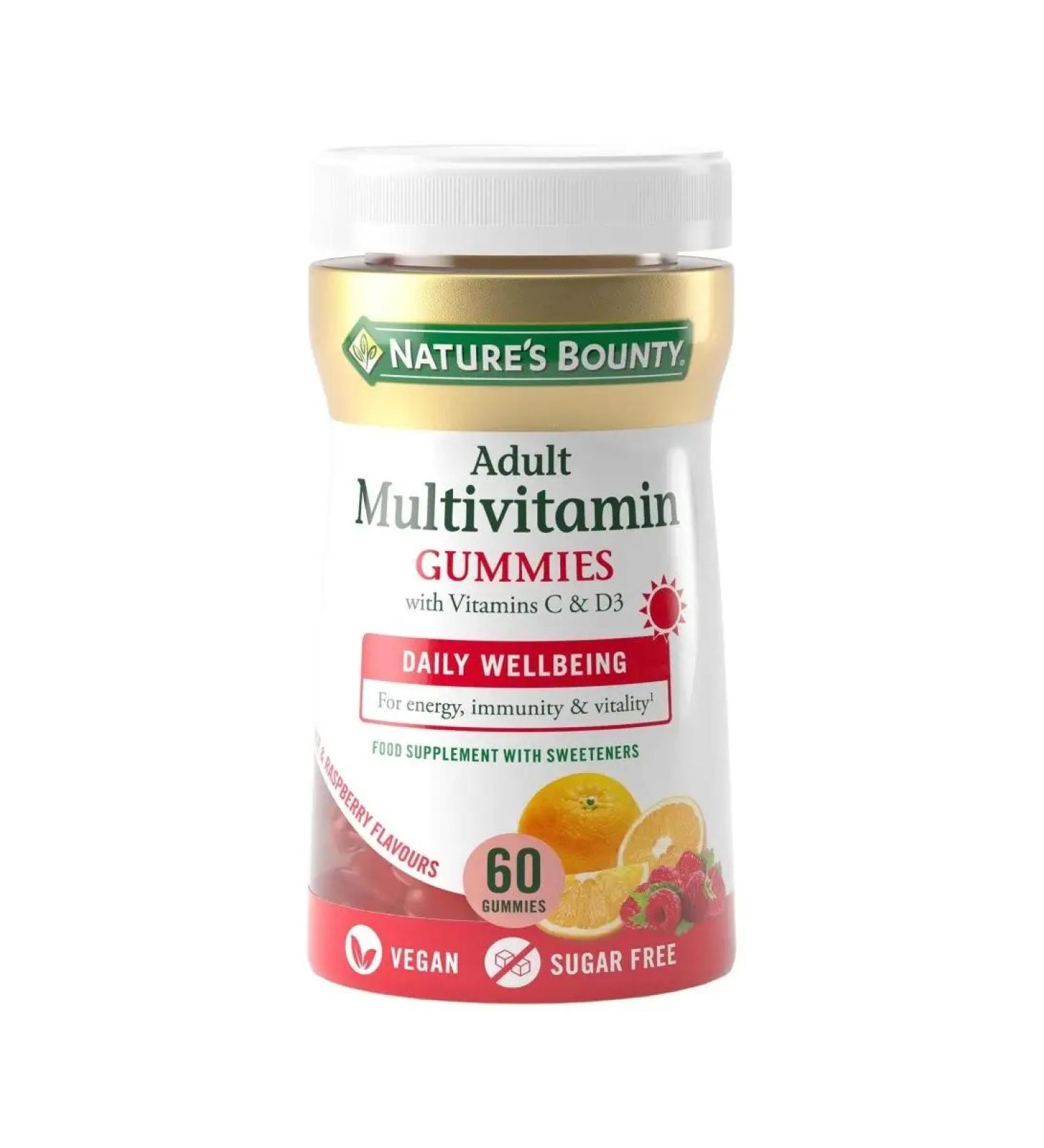Nature's Bounty Multivitamins for adults 2g No. 60 (dietary supplement)