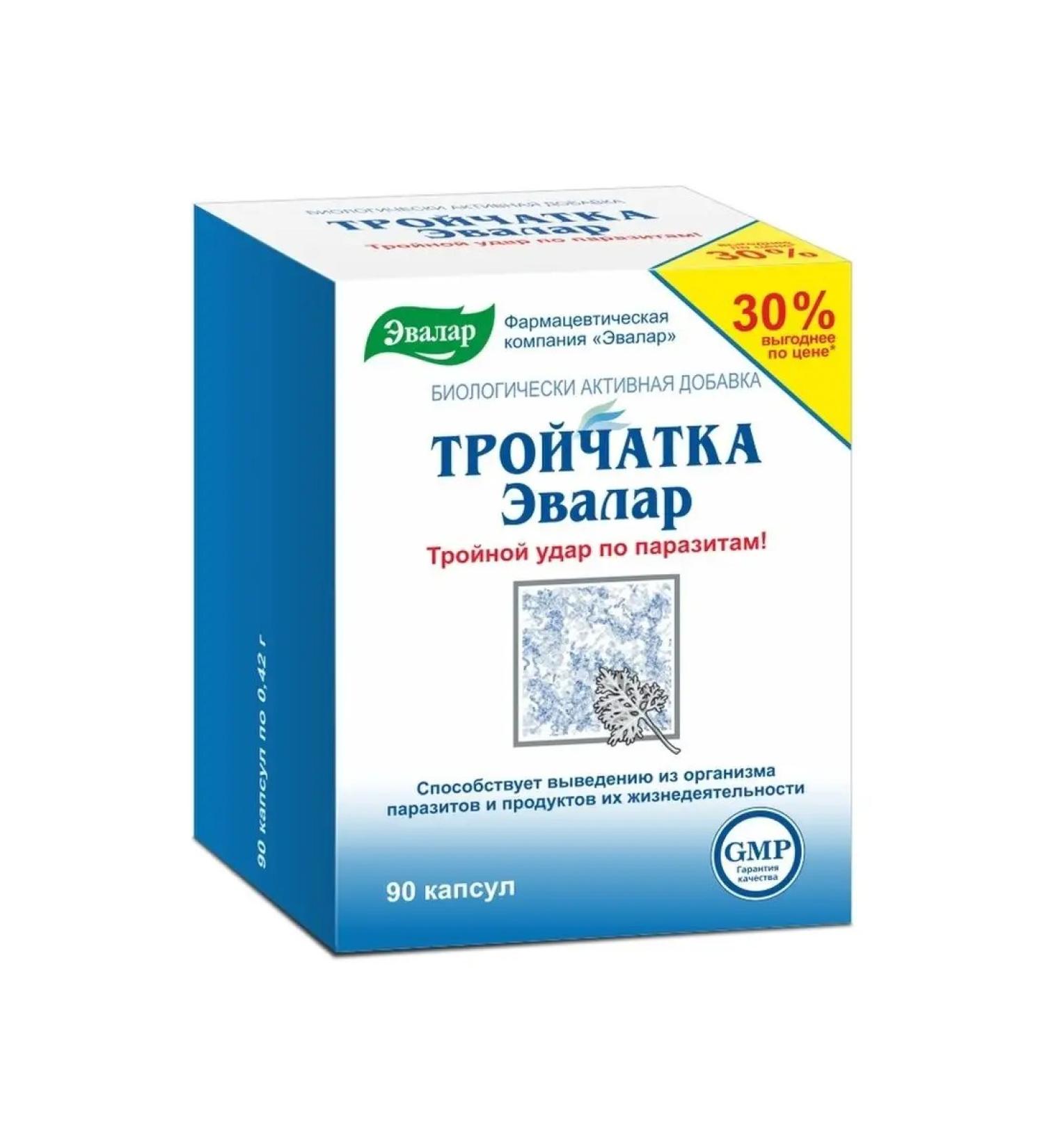 Evalar Trochitka caps. 0.42g No. 90 (dietary supplement)