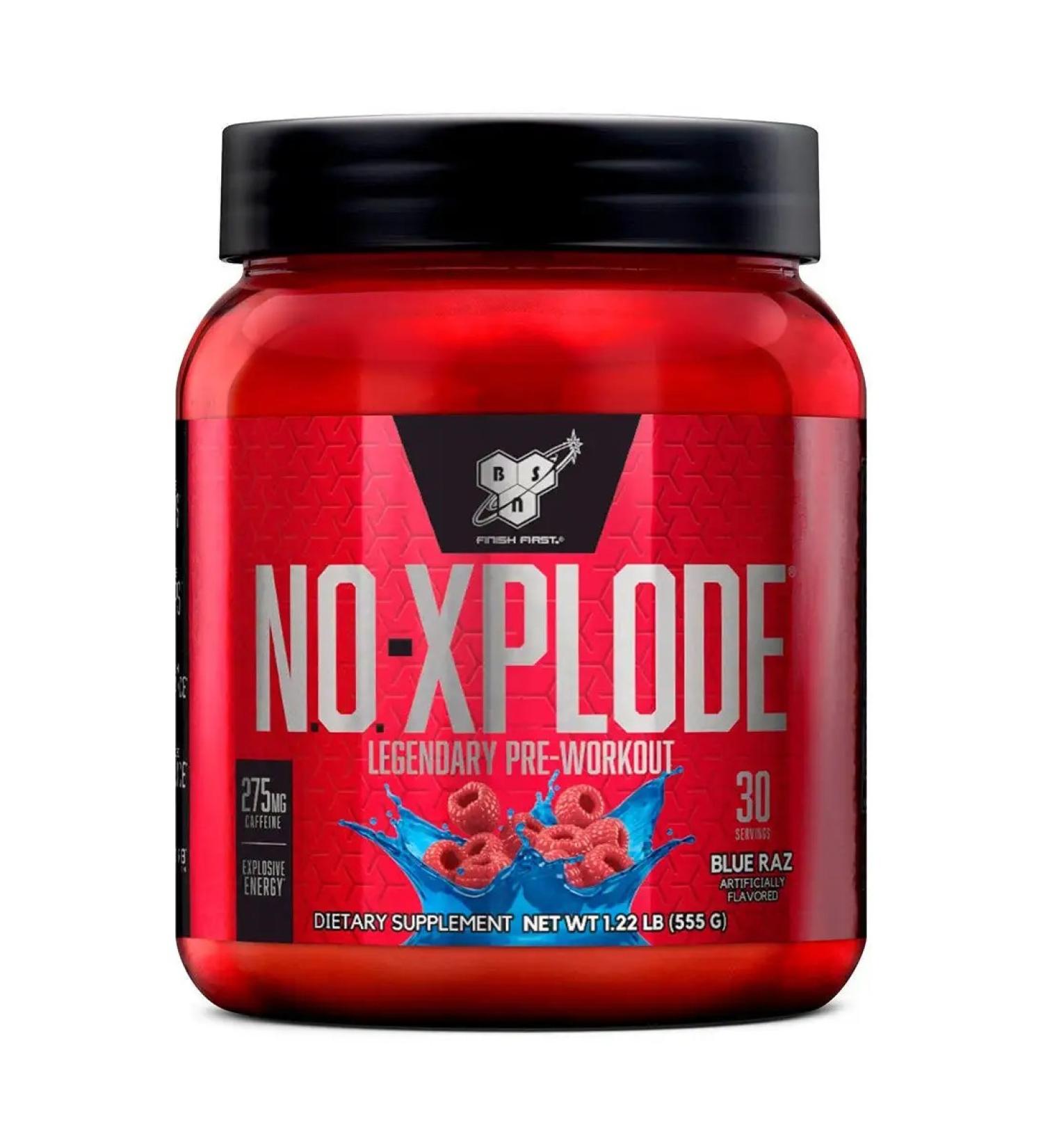 BSN NOXPLODE Preventive complex 555 g - blueberries - Buy Online on GoSupps.com