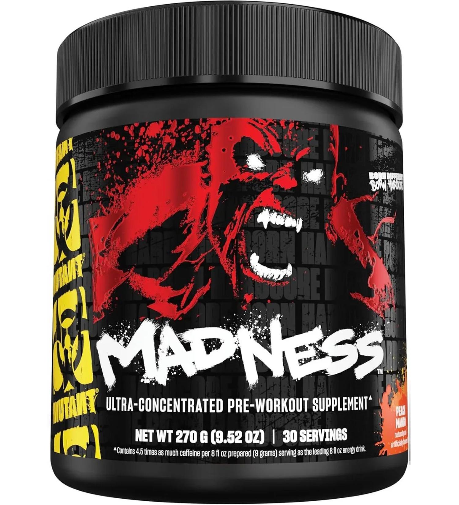 Mutant Madness pre -training complex 270 g - Persian -mango - Buy Online on GoSupps.com