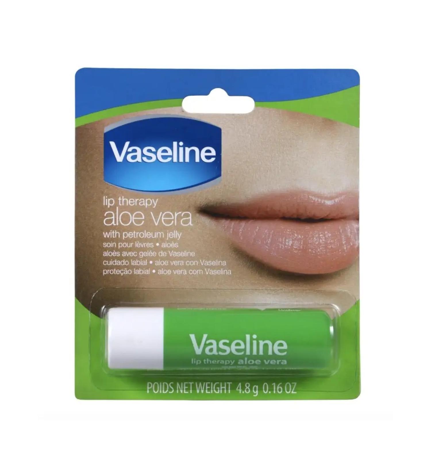 Vaseline Therapeutic lip balm based on extract Aloe faith - Buy Online on GoSupps.com
