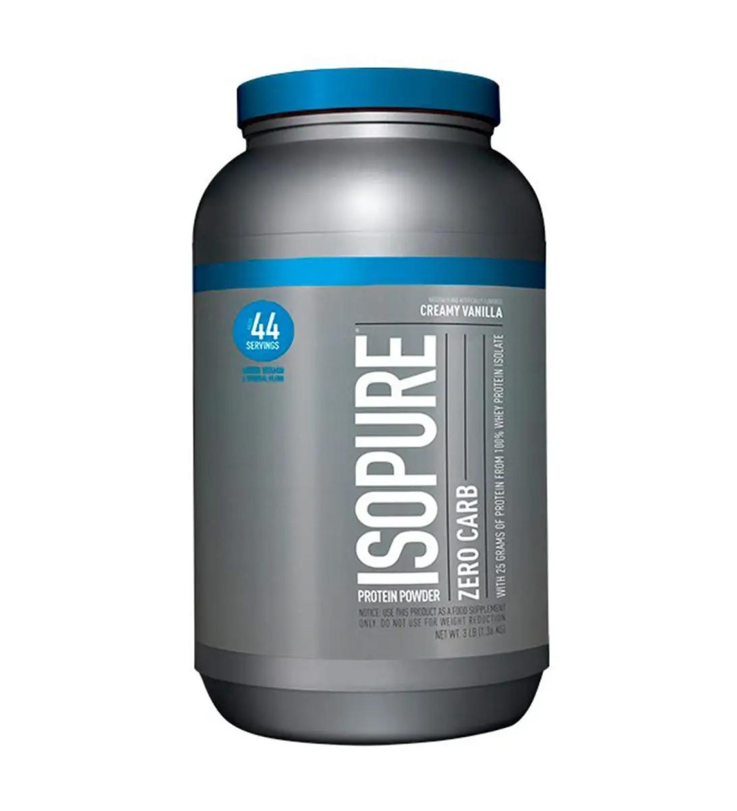 Isopure Protein Zero Carb 1360 g - cream vanilla - Buy Online on GoSupps.com