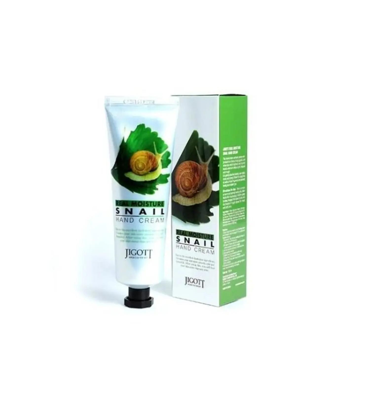 Jigott Hand cream Real Moisture Snail Hand Cream Snail