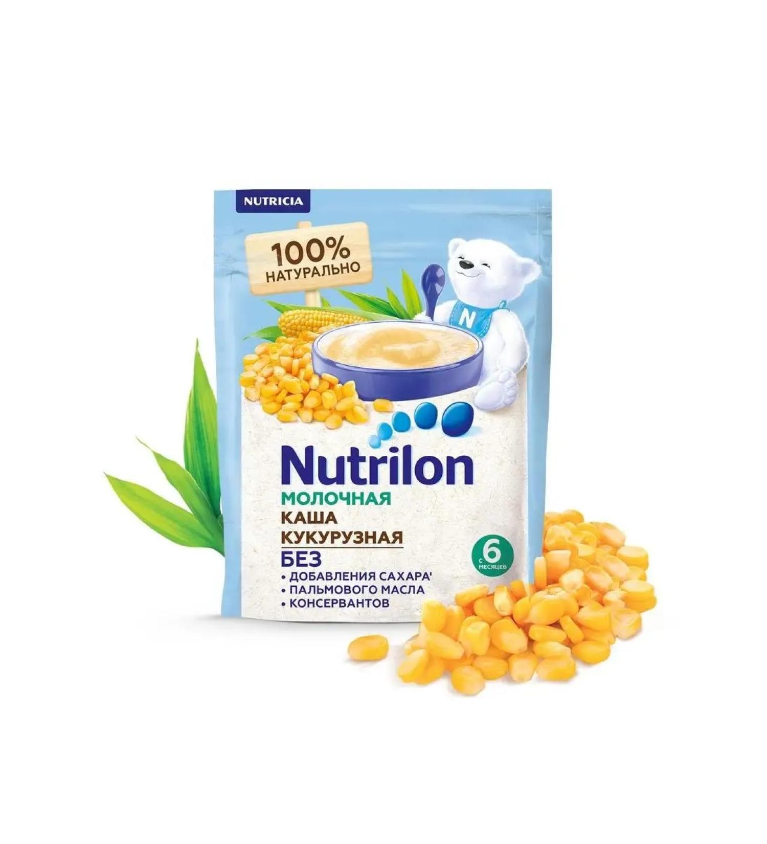 Nutrilon Milk corn porridge from 6 months 200g - Buy Online on GoSupps.com
