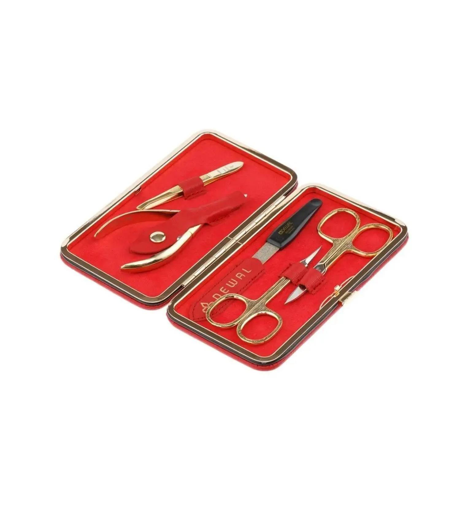 Dewal Manicure set for nails in a case of 5 items - Buy Online on GoSupps.com