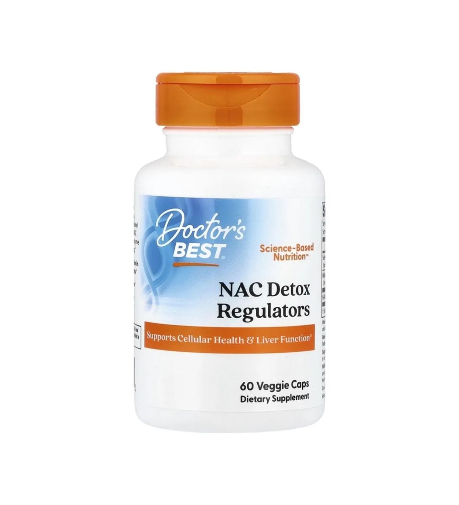 Doctor's Best N-acetylcysteine NAC 60 capsules - Buy Online on GoSupps.com