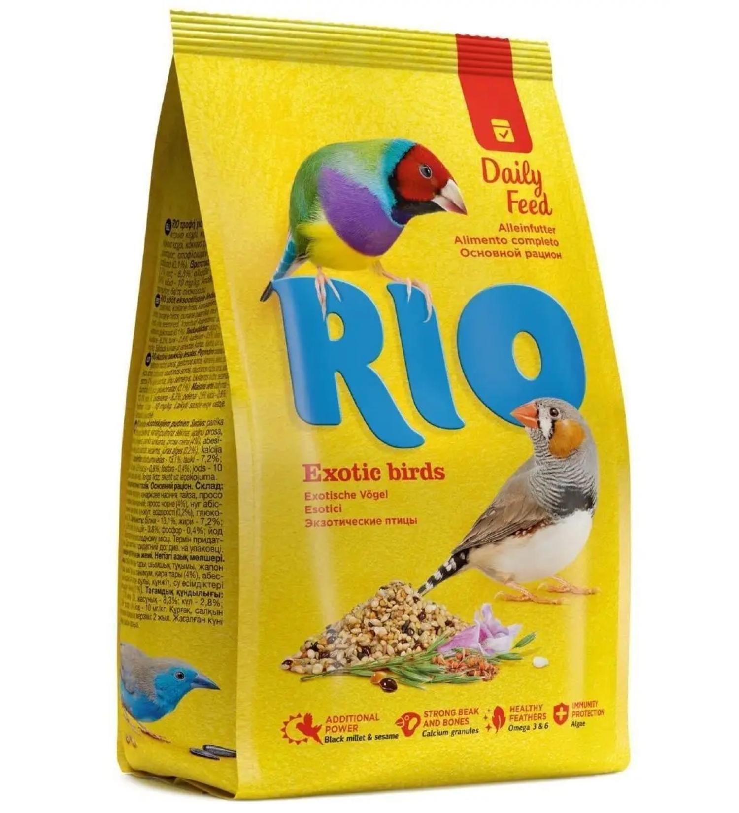 RIO Feed for exotic birds 1 kg - Buy Online on GoSupps.com